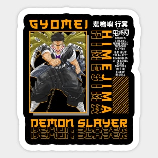 Gyomei - kimetsu Sticker